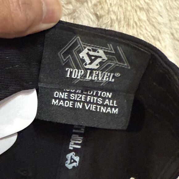 NWT Top Level Racing Car 1992 Flames Graphic Print Snap Back Hat‎ One Size - Picture 6 of 16